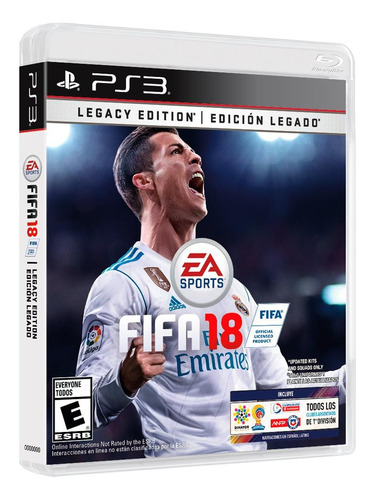 Fifa 18 Legacy Edition Ps3 Físico (Usado)