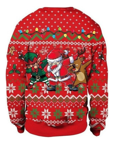 Sueter Navideño Ugly Sweater Navidad Pareja 2pcs