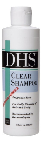 Shampoo Dhs Clear Limpieza Diaria Cabello Sensible 240ml