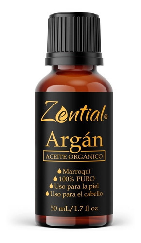 Aceite Organico De Argan Puro 50ml Se