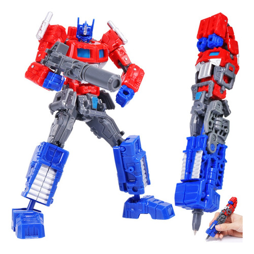 5.7in Transformador Optimus Prime Autobots Robô Caneta