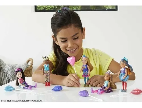 Barbie Color Reveal 2 Pack Chelsea Glitter 6 Sorpresas Rosa