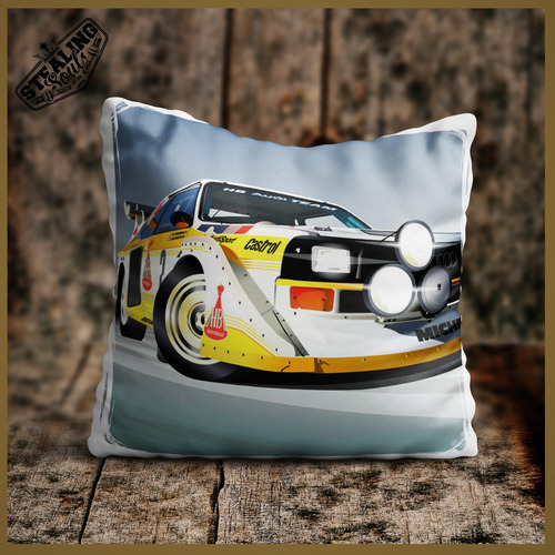 Imagen 1 de 3 de Almohadon 30x30 | Audi #131 | Quattro | Vag / Motorsport