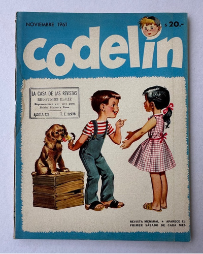 Revista Codelin N° 7 Con Lamina Ed Codex Noviembre 1961