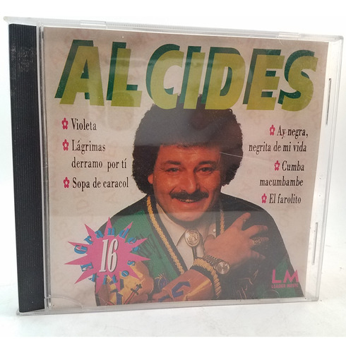 Alcides - 16 Grandes Exitos - Cd - B+