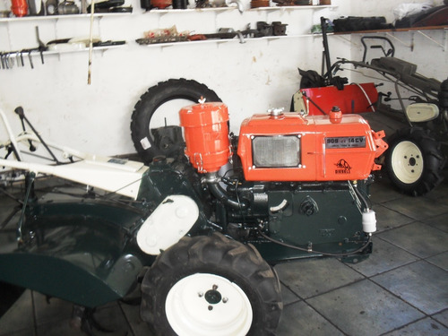 Tobatta 14cv Diesel Motor -transmissao Enxada Tudo Revisado