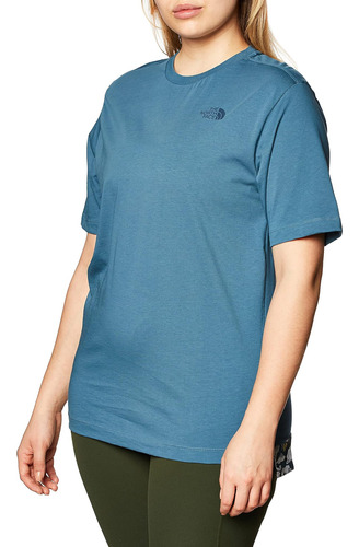 The North Face Playera Liberty De Manga Corta Mallard Blue 