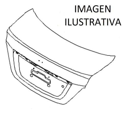 Tapa Baul Peugeot 408 2018 (03128219)