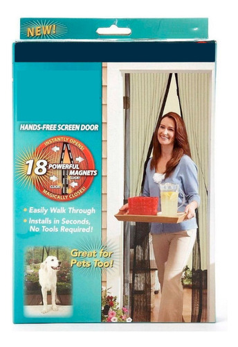 Cortina Puerta A Prueba De Mosquito Ofertas Claras 100069 Co