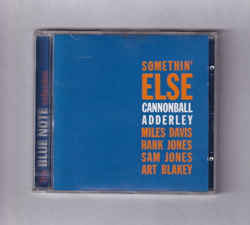 Cannonball Adderley Somethin' Else Cd Usado Blue Note