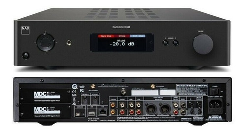 Imagen 1 de 2 de Nad C 658 Preamplifier Dac Streamer