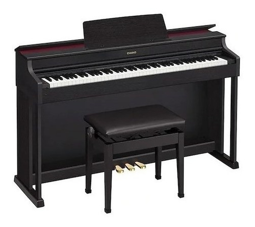Imagen 4 de 5 de Casio Ap470 Celviano Piano Digital 88 Teclas Mueble Pedales