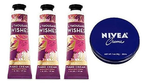 Bath And Body Works 3 Pack A Thousand Wishes Crema De Manos