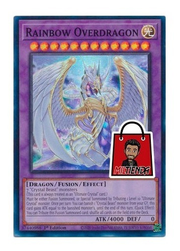 Rainbow Overdragon - Super Rare - Miltienda - Yugioh