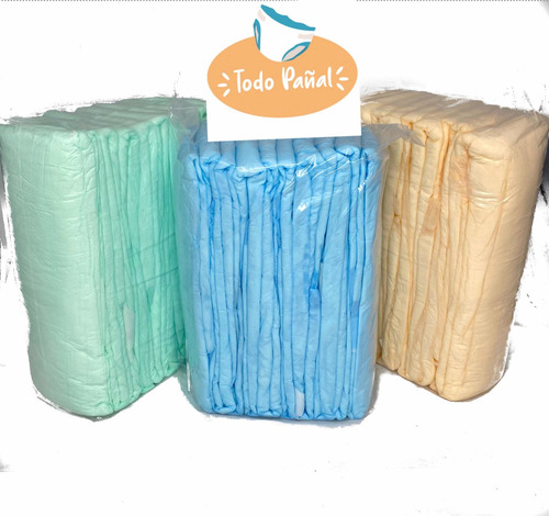 Imagen 2 de 7 de Pañal Americano Predoblado / Cubrecama 60 Pzs 90*70 Cm