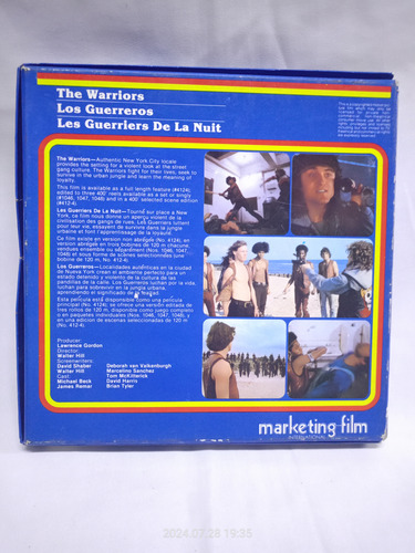 Película Para Proyector - De 8mm - Guerreros - The Warriors (Usado)