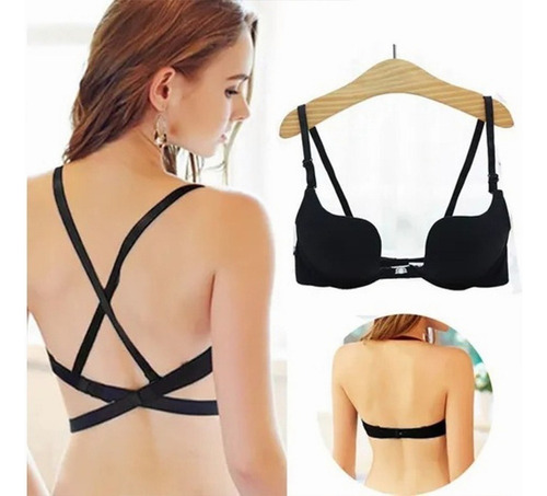 Brasieres Bra Push Up Escote Profundo Convertible