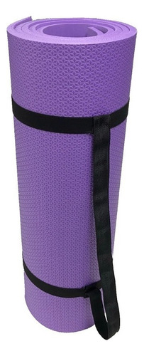 Kit 8 Esteirinha Colchonete Yoga (200 X 52 X 10mm) Cor Roxo