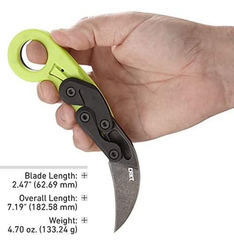 Navaja De Bolsillo Plegable Crkt Provoke Zap Kinematic Edc 2