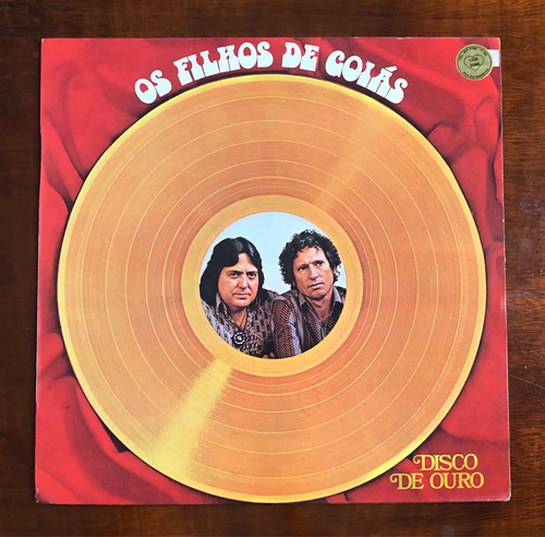 Lp Os Filhos De Goiás Disco De Ouro 1990