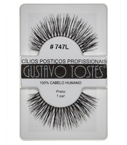 6 Cílios Postiços #747l #747m #747s Atacado