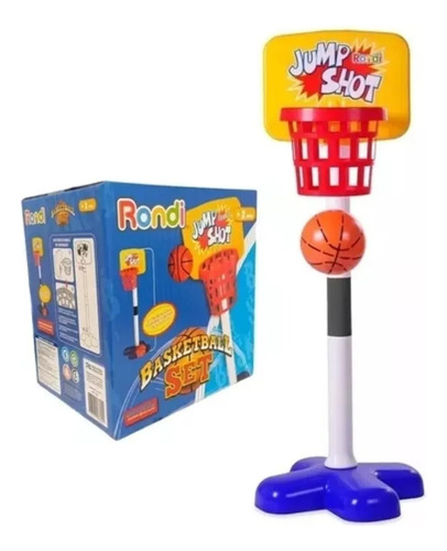 Aro De Basket Rondi Para Niños Con Pelota De Juguete