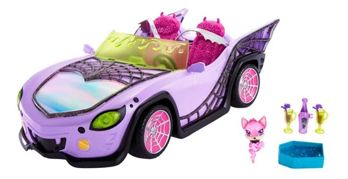 Monster High Auto Convertible Ghoul Mobil Hhk63, Mattel Best