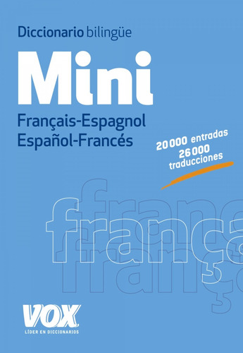Libro - Diccionario Mini Français-espagnol 