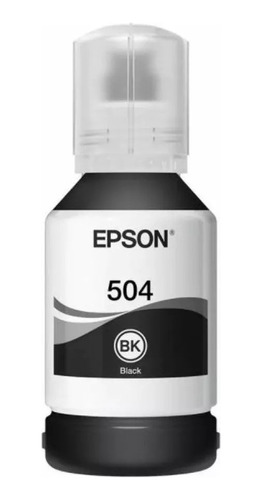 Botella De Tinta Epson Negra T504 L4150/4160 Diginet