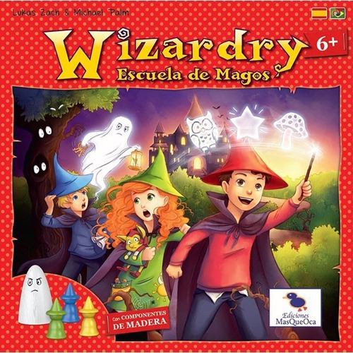 Wizardry - Escuela De Magos / Juego De Mesa Para Niños