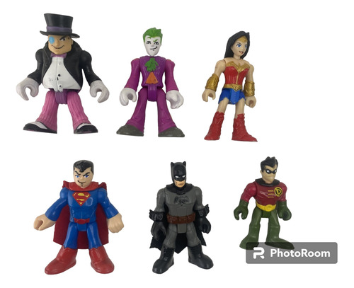 Superman Dc Comics Super Friends Liga De La Justicia Set