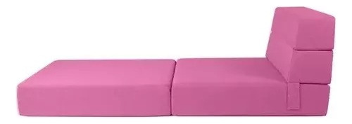 Sofa Individual 2 En 1 Colchon Plegable Sillon Portatil 15cm