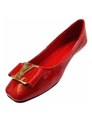 Zapatillas Rojo En Patente