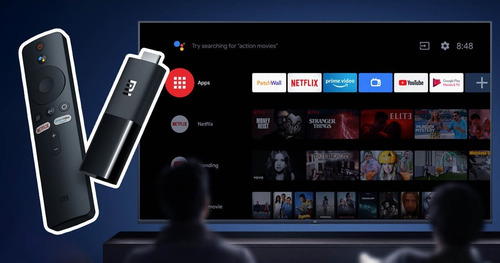 Xiaomi Mi Tv Stick Android Tv Control Voz Chromecast Global