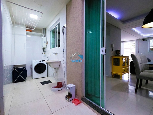 Imagem 13 de 30 de Sobrado À Venda No Bairro Cajuru, Com 3 Dormitórios Sendo Uma Suíte, Móveis Sob Medida, 2 Vagas De Garagem, Podendo Ser Financiado. - Ca02153 - 70802031