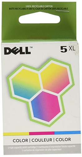 Dell Computer M4646 5 Cartucho De Tinta De Color De Alta Cap