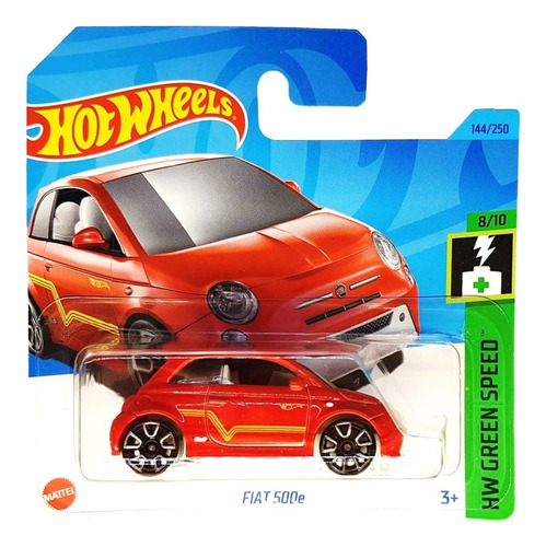 Hot Wheels Fiat 500 E Coleccionable Original Mattel