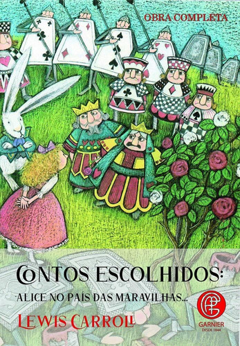 Contos Escolhidos - Alice No País Das Maravilhas, De Lewis, Carroll. Editora Villa Rica Editoras Reunidas Ltda, Capa Mole Em Português