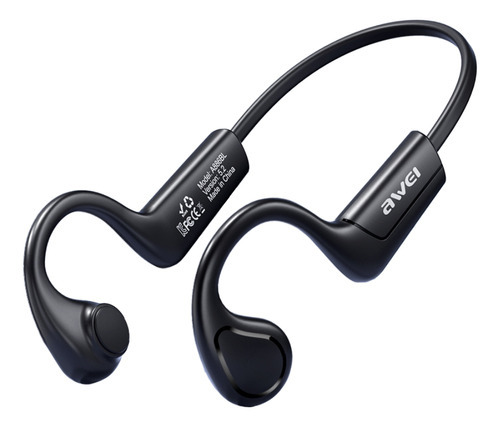 Auriculares inalámbricos Bluetooth 5.2 Awei A886bl negros