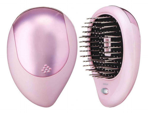 Mini Cepillo De Pelo Iónico Para Llevar, Peine Para Masaje,