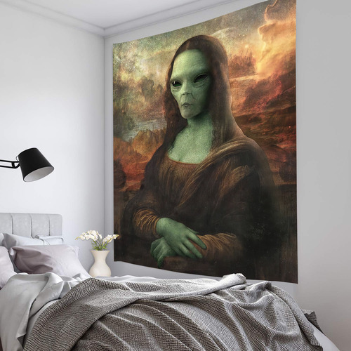 Tapiz Alienígena Decorativo Para Hogar 200x150 Explosivo