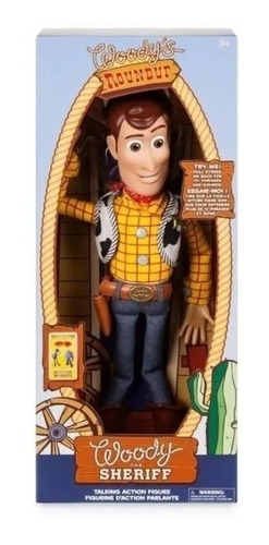 Muñeco Toy Story Woody 45 Cm Frases Inglés Marca Disney 