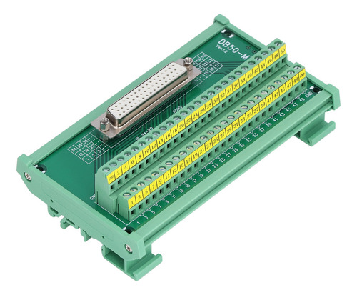 Placa Adaptadora De Conector De Terminal Db50 A Pcb Re Board