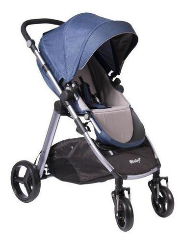 Coche Paseador Liviano Ebaby Sarul Deluxe Azul
