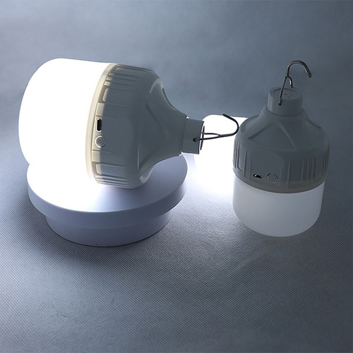 Linterna De Camping Recargable LED De Emergencia Iluminación Exterior Para Mesitas De Noche 6 Un.