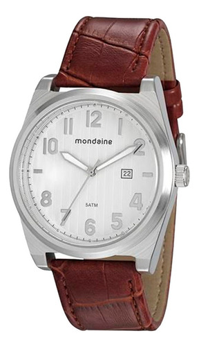 Relógio Mondaine Masculino Couro 76779g0mvnh2 Calendário