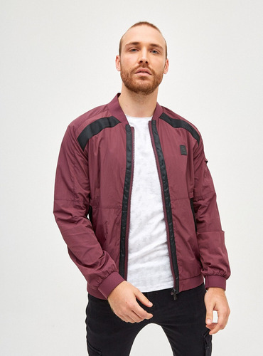 Chaqueta Hombre J.j.o Bomber Tipo Cortaviento | Cuotas sin interés