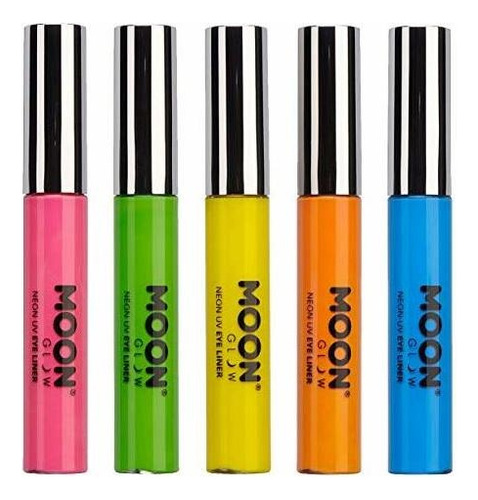 Moon Glow - Blacklight Neon Eye Liner 0.34oz Juego De 5 