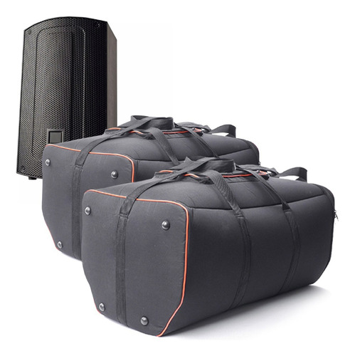 Kit 2 Case Bolsa Bag Capa P/ Jbl Max 15 Resistente Premium