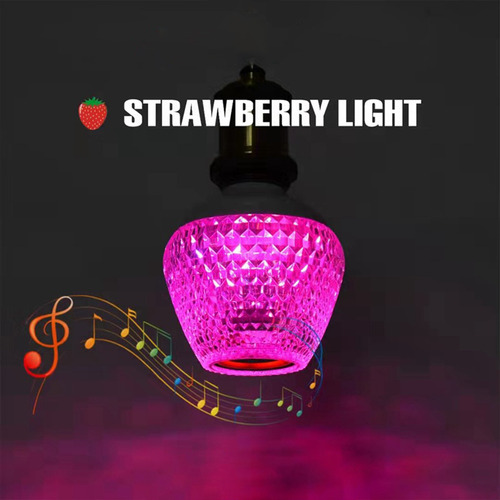Bombilla Led P Night Light Con Altavoz Bluetooth Integrado,